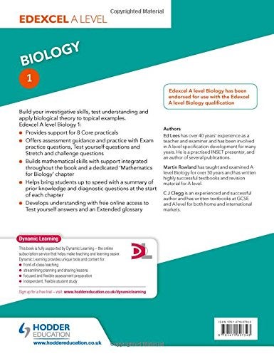 Edexcel A Level Biology Book Paperback English by Ed Lees - 42181  - Image 2