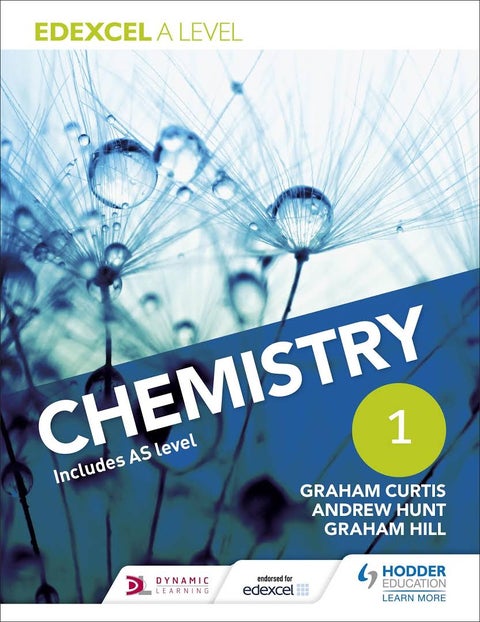 Edexcel A Level Chemistry Student Book 1 Paperback English by Graham Curtis - 42124