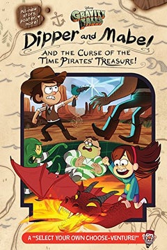 مزيّن بطبعة من مسلسل ‘Gravity Falls‘ غلاف صلب الإنجليزية - 42577