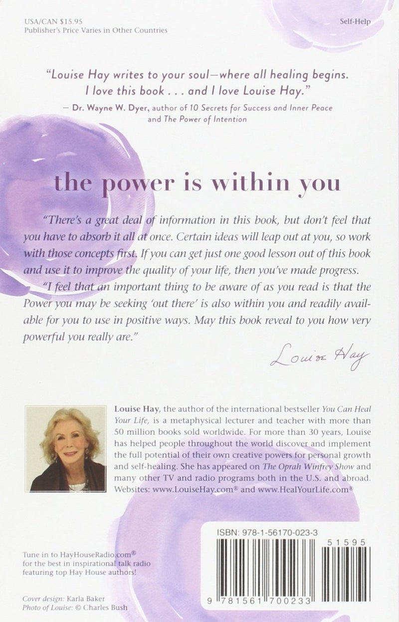 The Power is Within You Paperback English by Louise Hay - 38169 - Image 2