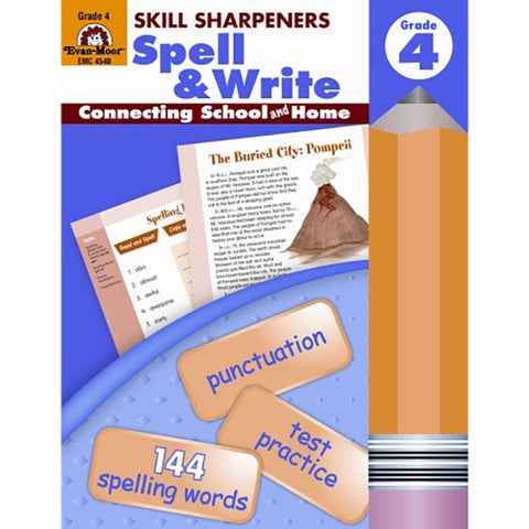 Spell & Write Paperback English by Evan-Moor Educational Publishers - 38504