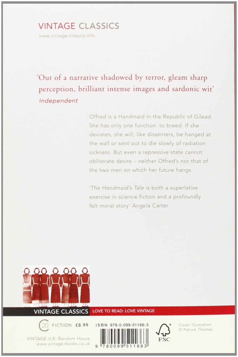 null - كتاب The Handmaid's Tale غلاف ورقي الإنجليزية - 2018-04-17 - Image 1