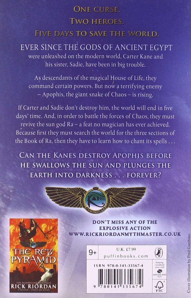 The Throne Of Fire (The Kane Chronicles, Book 2) Paperback English by Rick Riordan - 2012  - Image 2