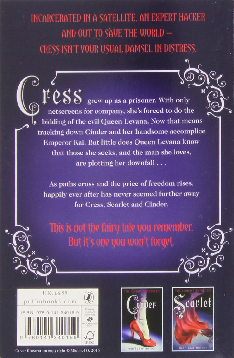 The Lunar Chronicles: Cress Paperback English by Marissa Meyer - 41676  - Image 2