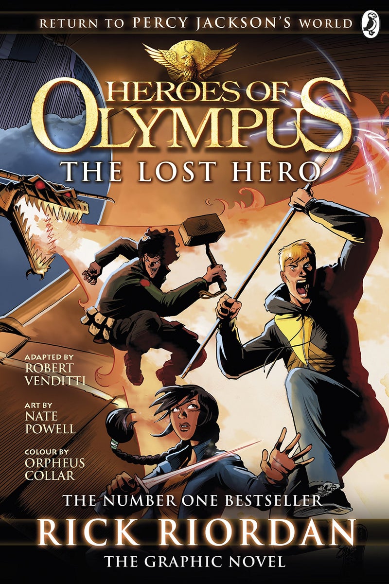 Heroes Of Olympus The Lost Hero printed_book_paperback english - 41921