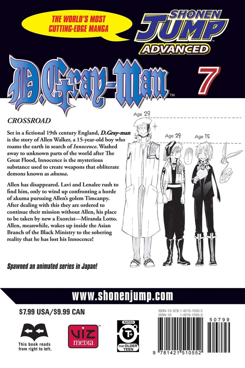 D.Gray Man - Paperback English by Katsura Hoshino