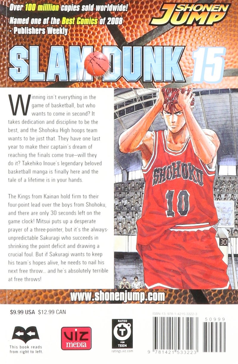 Slam Dunk, Vol. 15 printed_book_paperback english - 40638 - Image 2