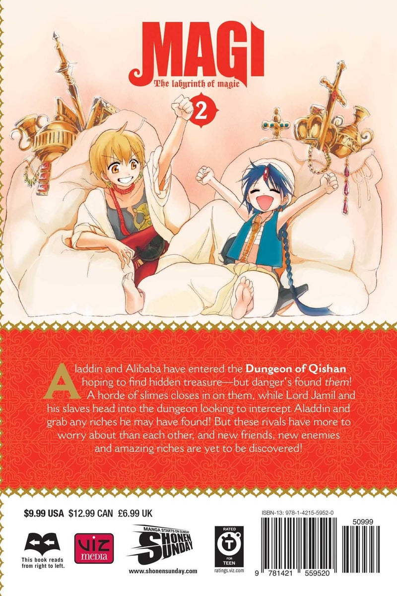 Magi: The Labyrinth of Magic, Vol. 2 printed_book_paperback english - 41555 - Image 2