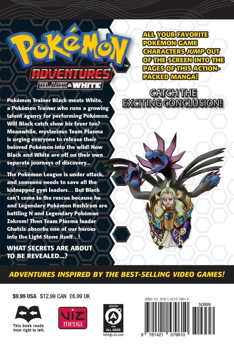 Pokémon Adventures: Black and White, Vol. 9 printed_book_paperback english - 42313  - Image 2