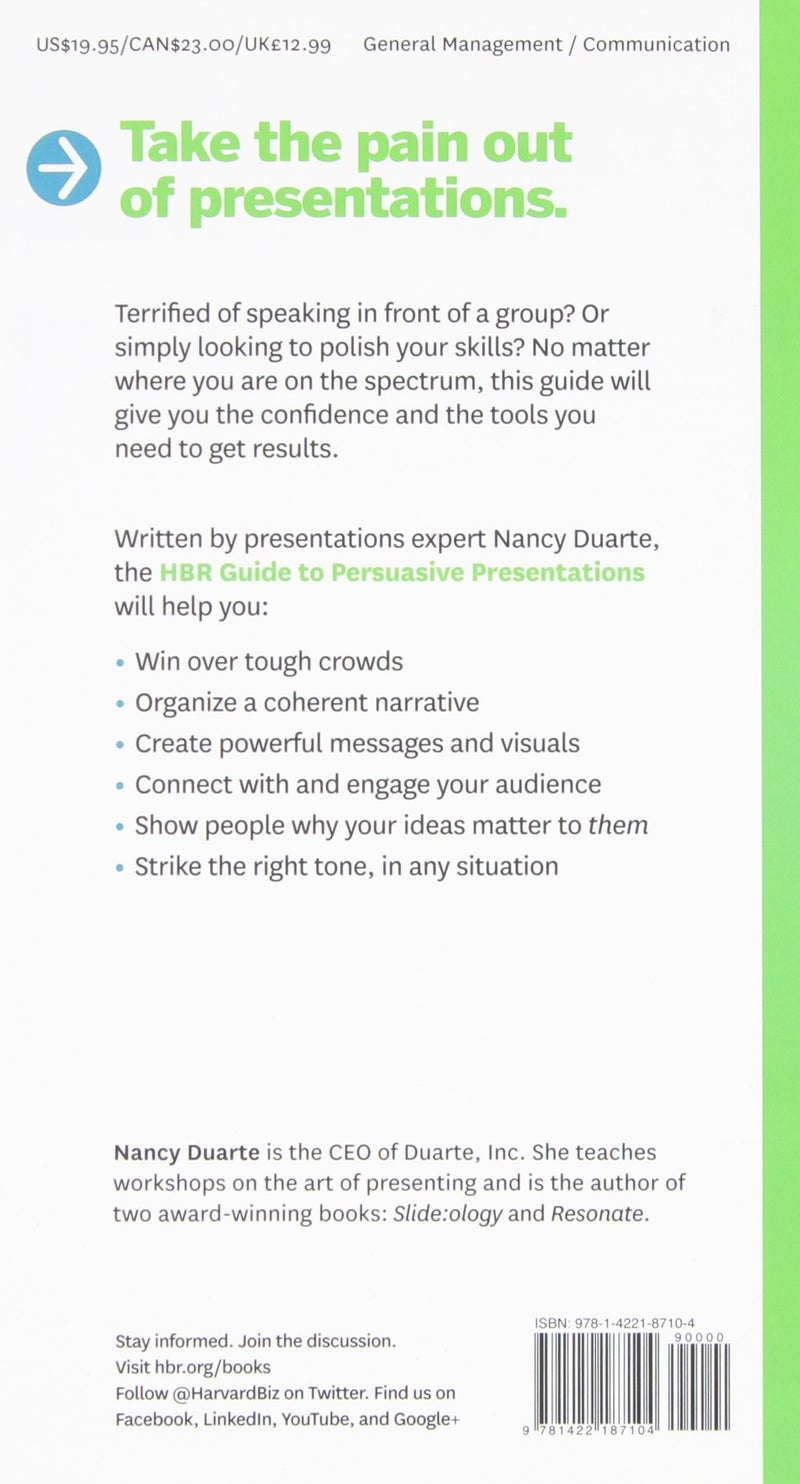 Hbr Guide To Persuasive Presentations printed_book_paperback english - 41191 - Image 2