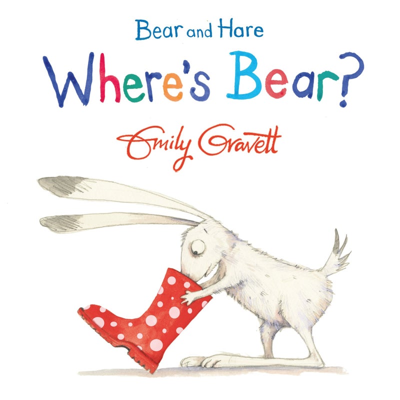 Bear And Hare: Where's Bear - Board Book English by Emily Gravett - 42187