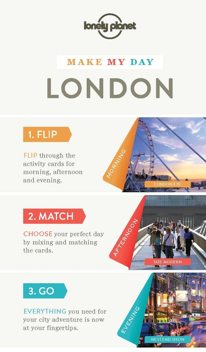 null - Lonely Planet Make My Day London - Spiral Bound English by Lonely Planet - 42125 - Image 1