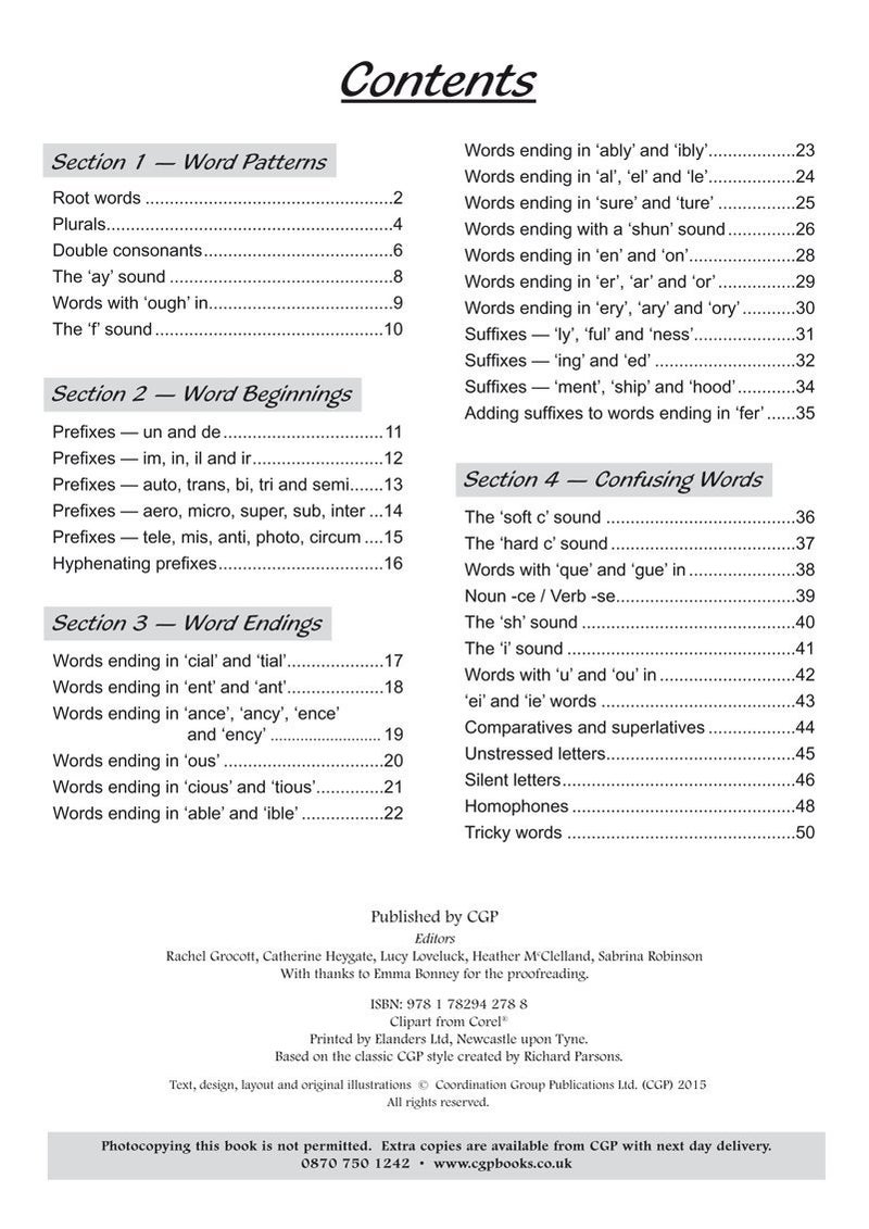 Ks2 English Sat Buster - Spelling Book 2 Paperback English by Cgp Books - 41988 - Image 2