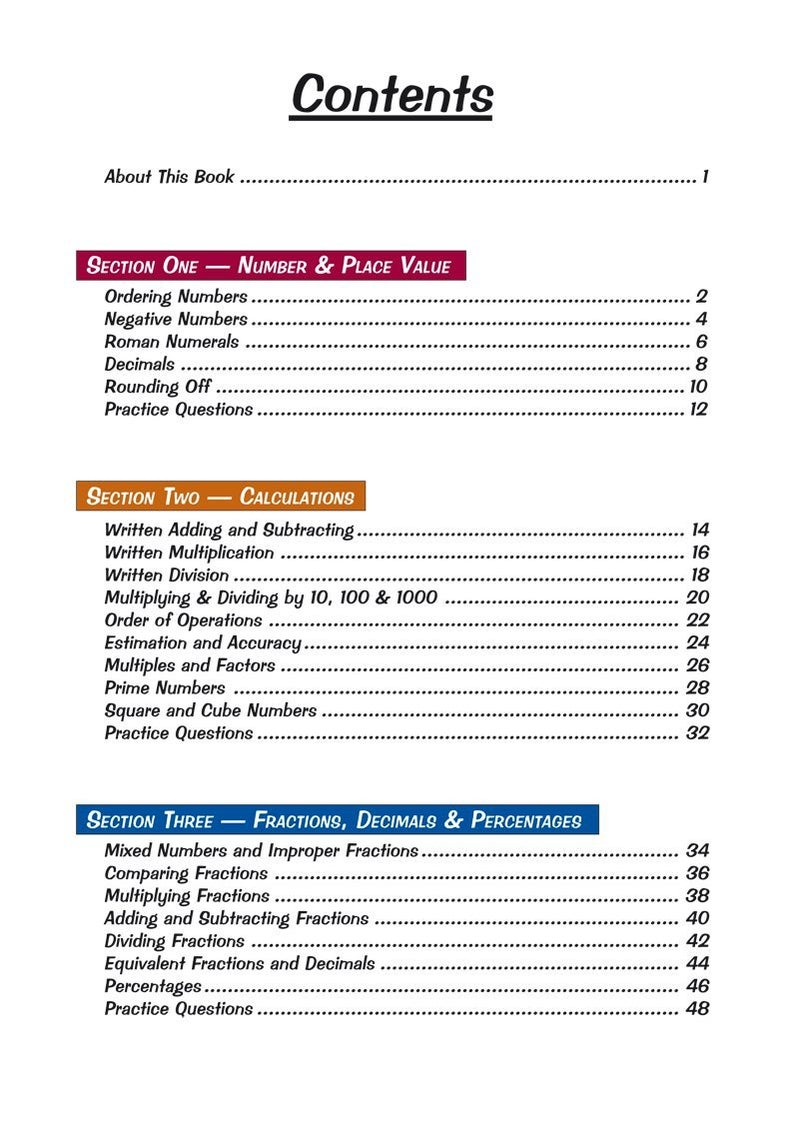 Key Stage Two Maths - Paperback English by Cgp Books - 42153  - Image 3