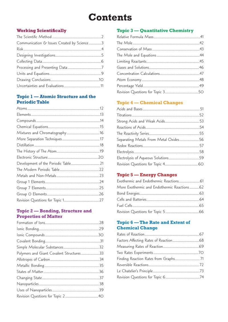 null - Gcse Chemistry - Paperback English by Cgp Books - 42507 - Image 1