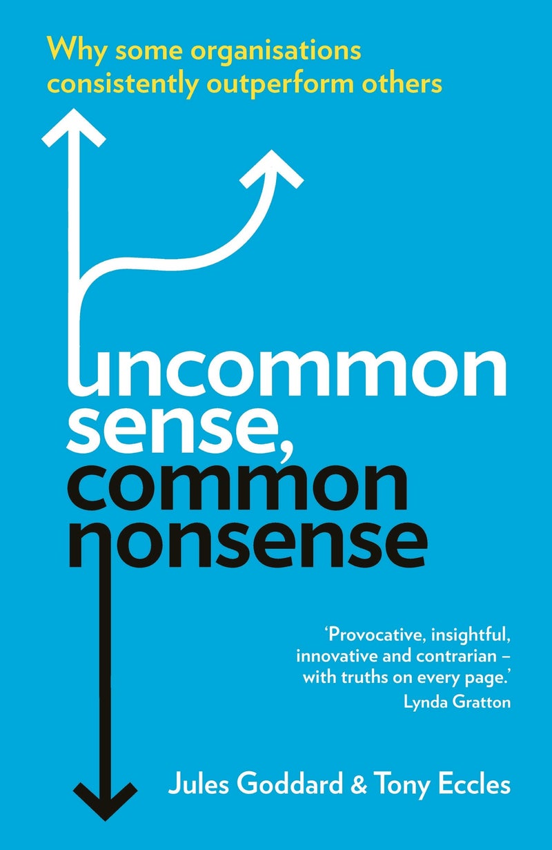 Uncommon Sense Common Nonsense - Paperback English by Jules Goddard - 41417 