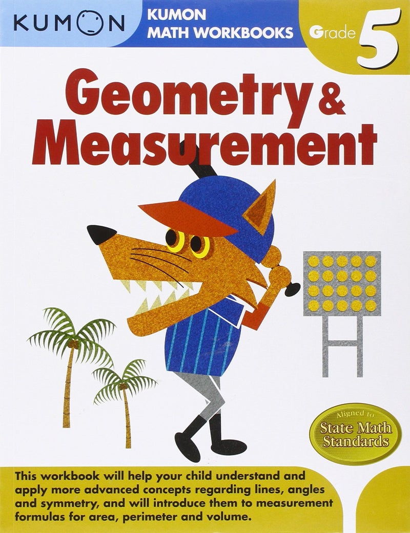 Geometry & Measurement, Grade 5 - Paperback English by Kumon Publishing  - Image 1