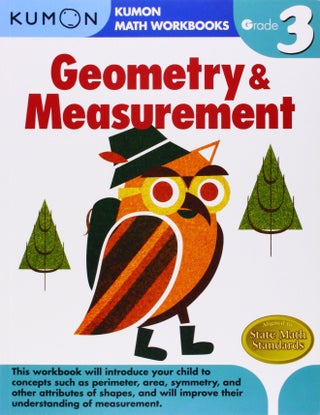 Grade 3 Geometry & Measurement - Paperback English by Kumon Publishing - v1500666442/N11124987A_1