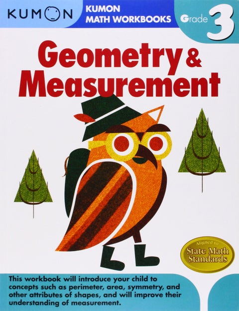 Grade 3 Geometry & Measurement - Paperback English by Kumon Publishing