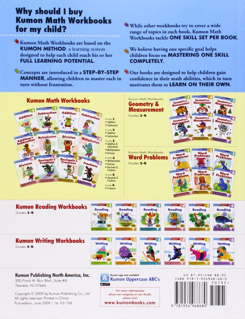 Grade 3 Geometry & Measurement - Paperback English by Kumon Publishing