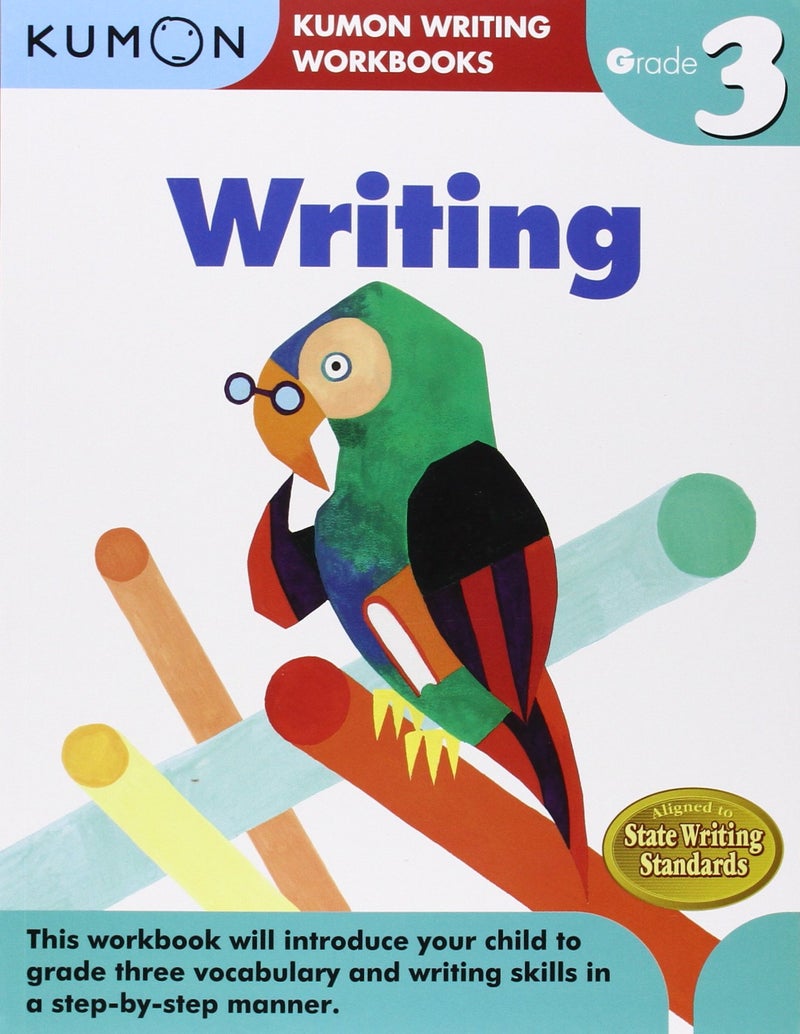 Writing, Grade 3 Paperback English by Kumon Publishing - 41518 - Image 1