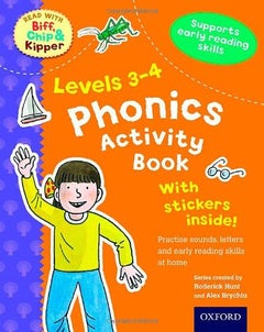 Oxford Reading Tree Read With Biff Chip And Kipper: Phonics Activity Book (Level 3-4) printed_book_paperback english - 41340