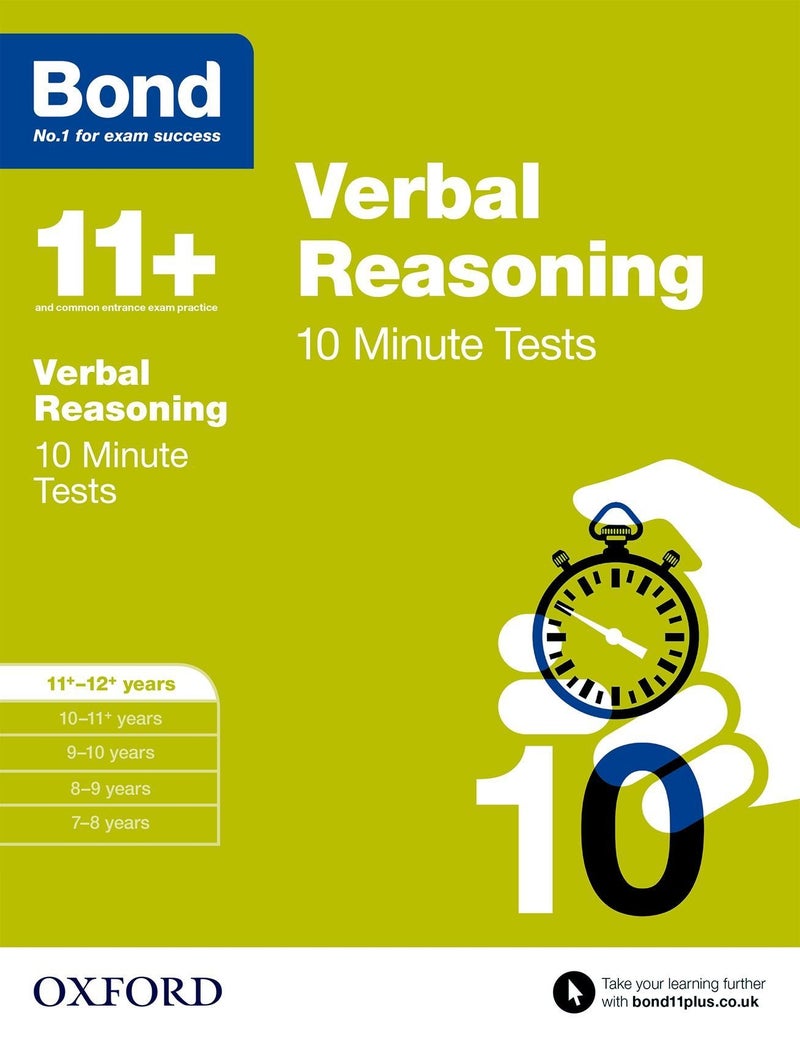 Verbal Reasoning 10 Minute Tests Paperback English by Frances Down - 42068
