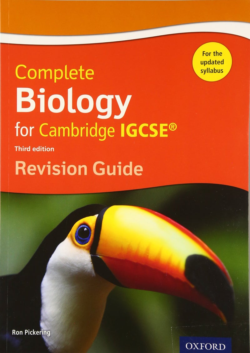 Complete Biology For Cambridge IGCSE Revision Guide Paperback English by Ron Pickering - 42033  - Image 1