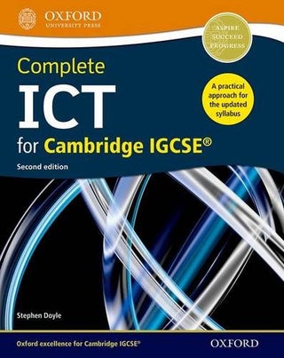 Complete ICT For Cambridge IGCSE - Paperback English by Stephen Doyle - 42306 - v1500666495/N11241446A_1