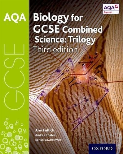 AQA GCSE Biology For Combined Science (Trilogy) Student Book Paperback English by Lawrie Ryan - 42572