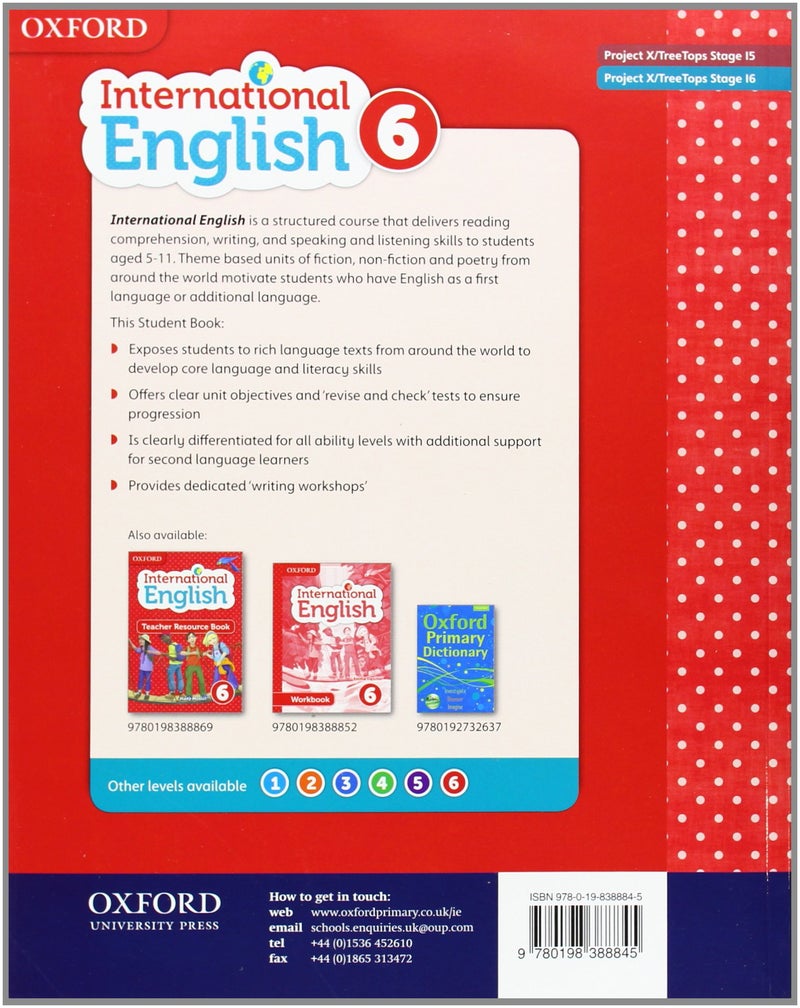 Oxford International Primary English Student Book 6 Paperback English by Izabella Hearn - 41305  - Image 2