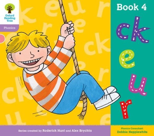 Oxford Reading Tree: Level 1+: Floppy's Phonics: Sounds And Letters: Book 4: Book 4 - Paperback English by Debbie Hepplewhite - 40549 