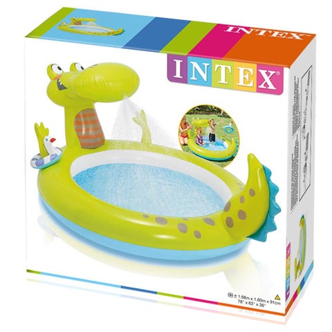 Inflatable Gator Spray Pool 91cm