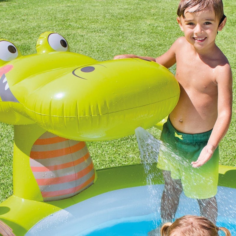Inflatable Gator Spray Pool 91cm