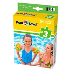 INTEX Pair Of 1 Roll-Up Swimming Arm Bands 8 x 6inch  - Image 2