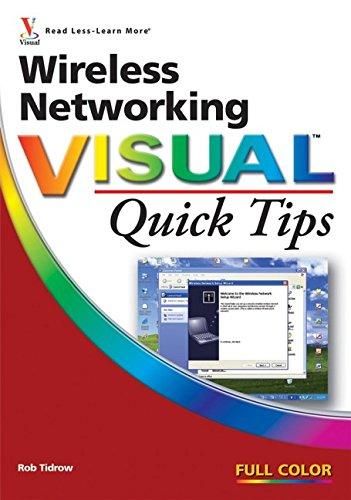 Wireless Networking Visual Quick Tips Paperback English by Rob Tidrow - 38929 