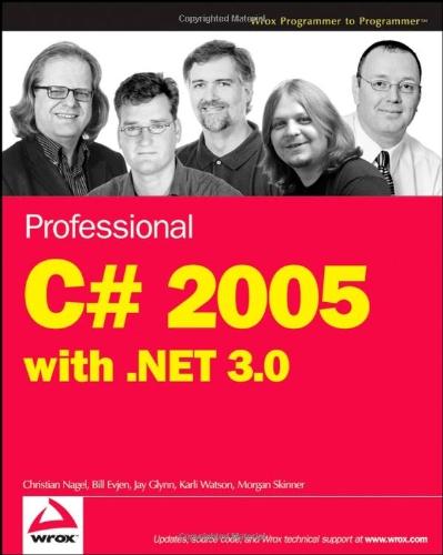 Professional C# 2005 With .Net 3.0 - Paperback English by Christian Nagel - 12/06/2007 