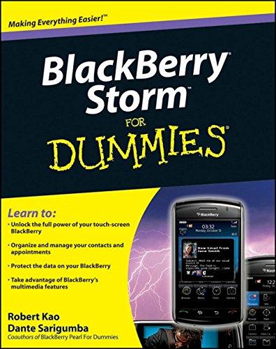null - Blackberry Storm for Dummies Paperback English by Robert Kao - 39840 - Image 1