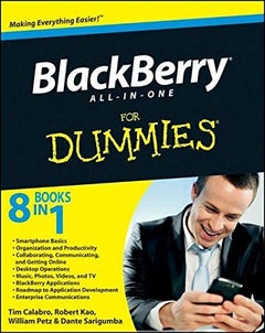 Blackberry All-in-One for Dummies Paperback English by Dante Sarigumba - 40522 