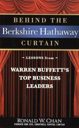 Behind the Berkshire Hathaway Curtain - Hardcover English by Ronald Chan - 26/04/2010 