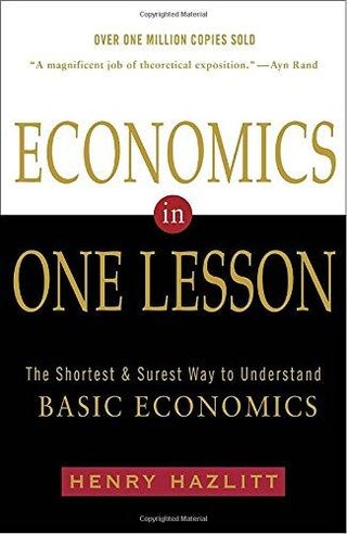 Economics in One Lesson - Paperback English by Henry Hazlitt - 14/12/1988 - v1500667694/N11188662A_1