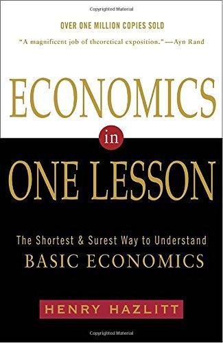 Economics in One Lesson - Paperback English by Henry Hazlitt - 14/12/1988