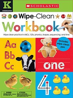 Wipe Clean Workbooks - Spiral Bound English by Scholastic - 25/08/2015 