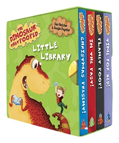 The Dinosaur That Pooped Little Library Board Book English by Tom Fletcher - 42531 