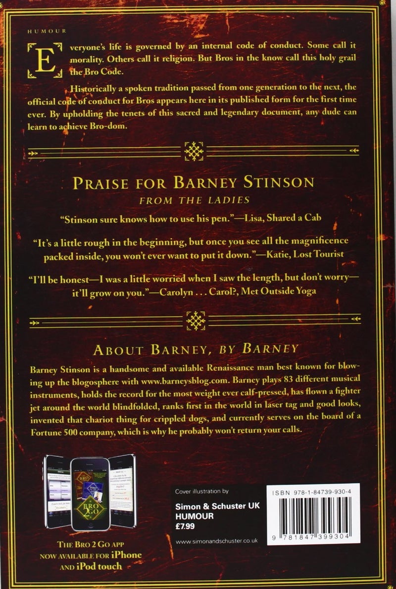 The Bro Code Paperback English by Barney Stinson - 39823 - Image 2