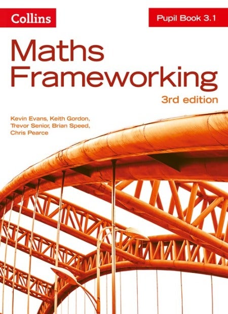 Maths Frameworking Pupil Book 3.1 - Paperback English by Kevin Evans - 41835