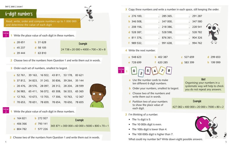 كتاب الطالب 5 ب - كتاب الرياضيات للنمل المشغول - Image 2
