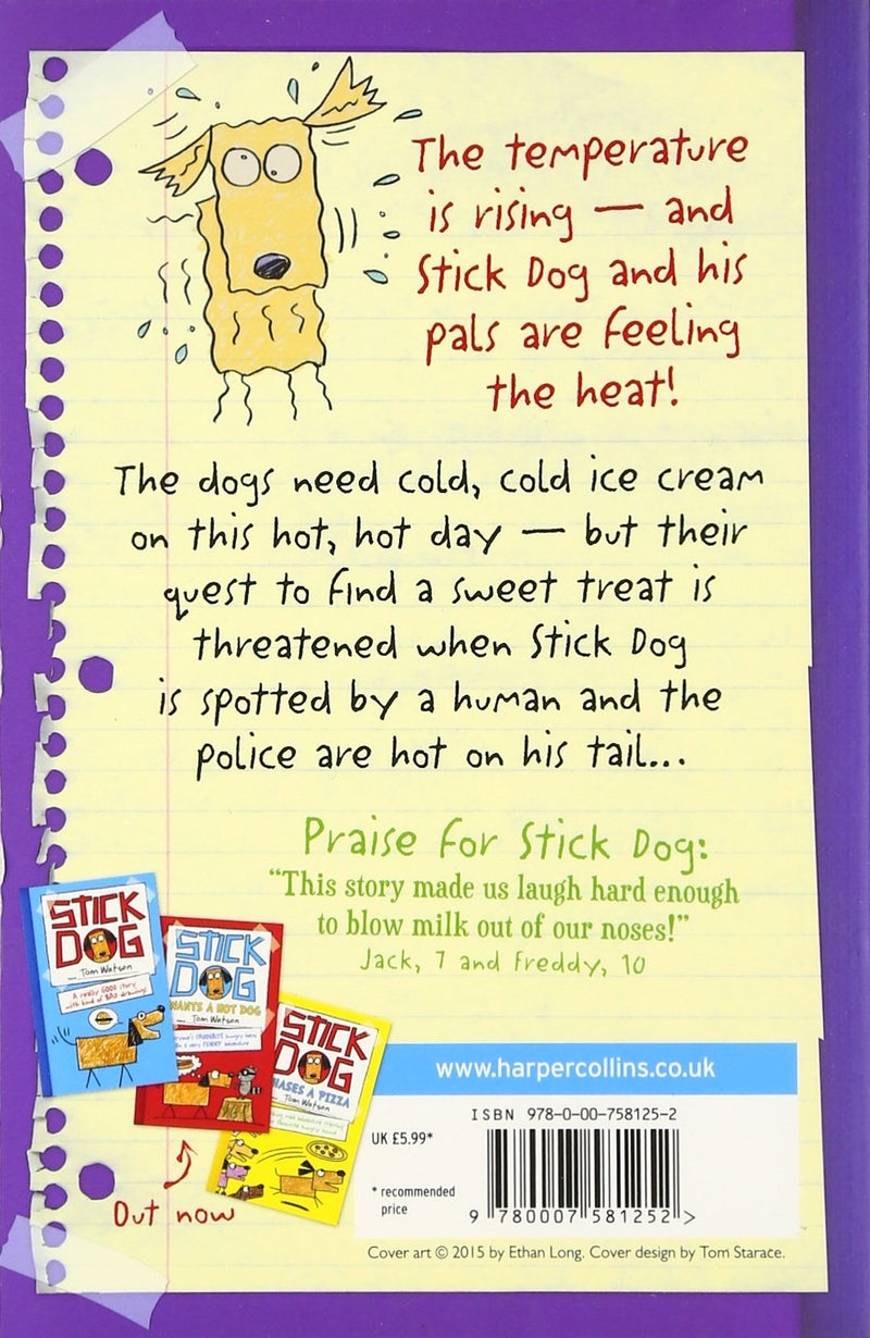 Stick Dog Dreams Of Ice Cream printed_book_paperback english - 42159  - Image 2