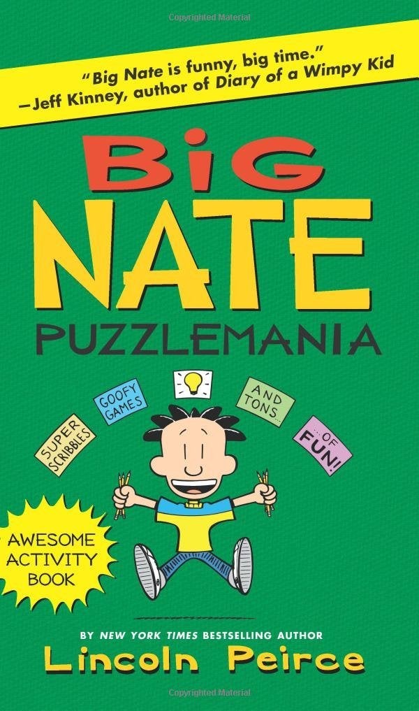 Big Nate Puzzlemania Paperback English by Lincoln Peirce - 42507 - Image 1