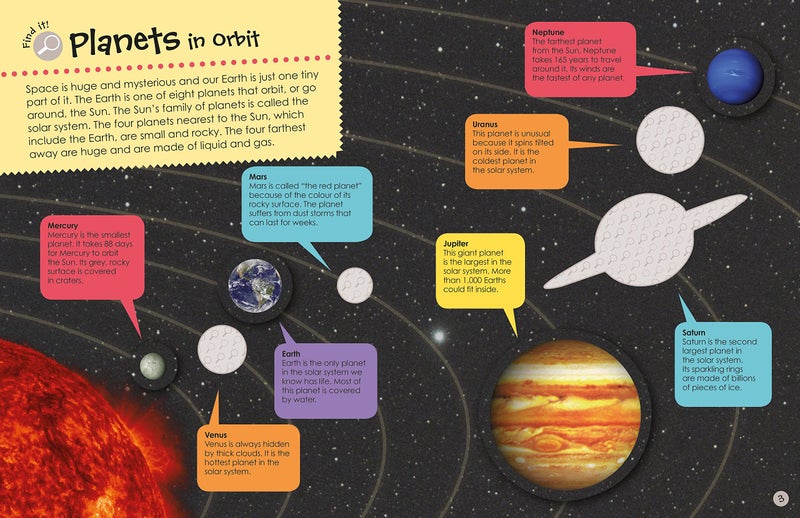 Space Ultimate Sticker Book Paperback English by DK Editor Team - 42522 - Image 2